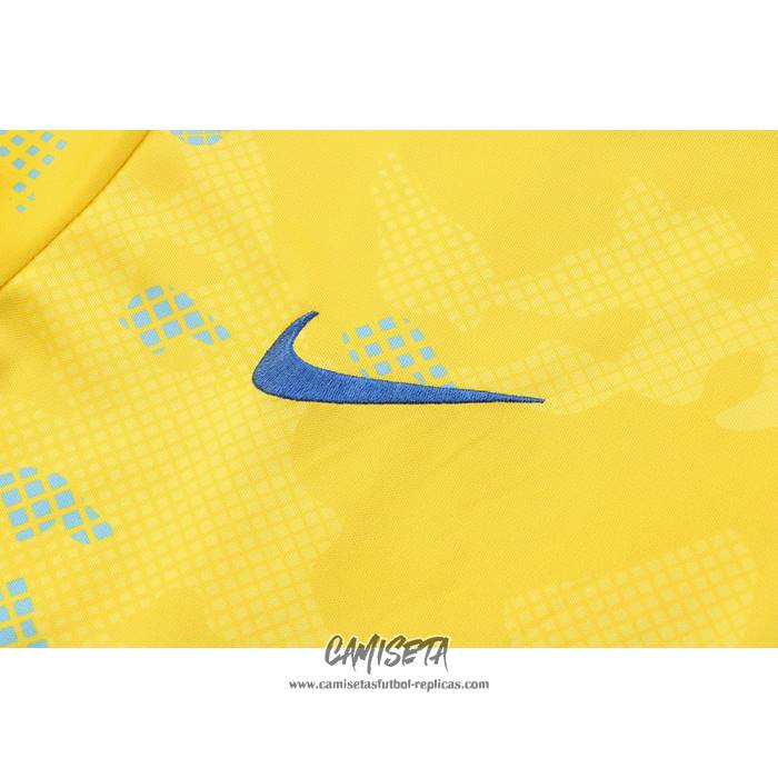Chandal del Chelsea 2022-2023 Manga Corta Amarillo - Pantalon Corto